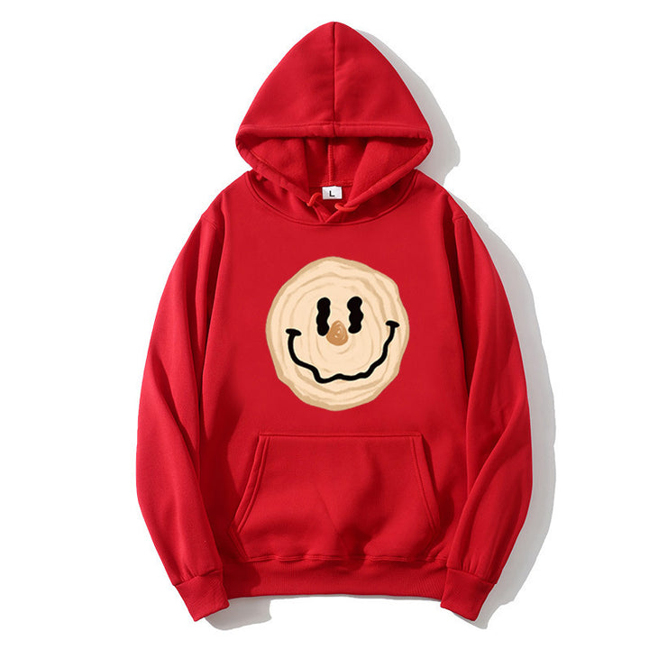 Women's hoodie with cheerful smile motif Lisslune