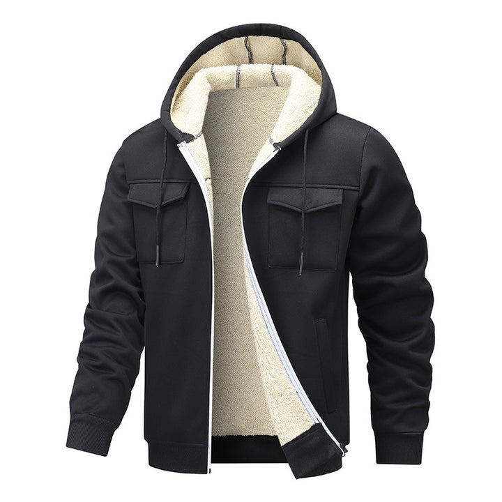 Men's Sweat Jacket with Soft Inner Lining Lisslune