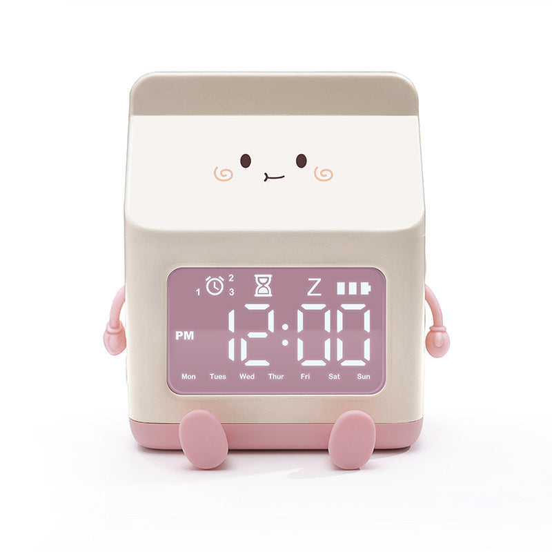 Lisslune | Milk Carton Alarm Clock