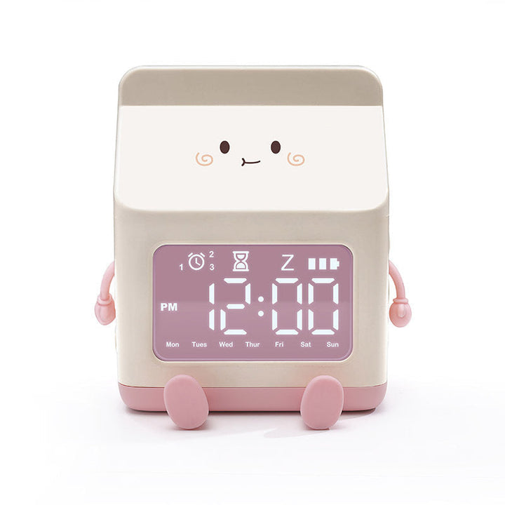Lisslune | Milk Carton Alarm Clock