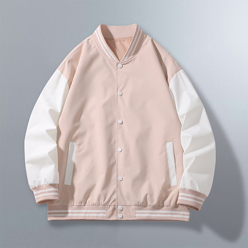 Men's Casual Varsity Jacket with Sporty Design Lisslune