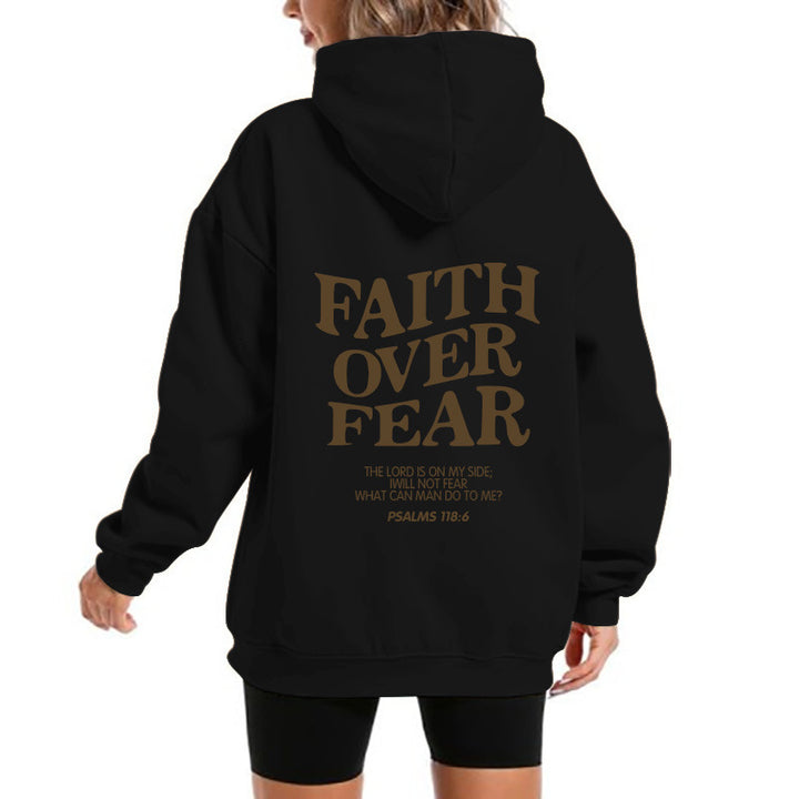 Women's hoodie with motivational lettering and comfortable fit Lisslune