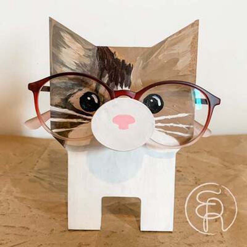 Lisslune | CritterHold Cute Animal-Shaped Glasses Holder – Fun & Practical Storage