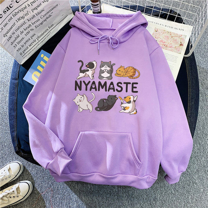 Women's hoodie with creative animal motif Lisslune