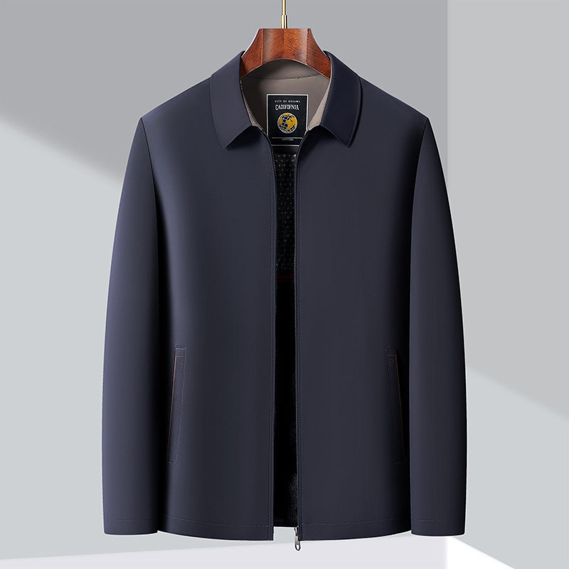 Men's Fashionable Lightweight Jacket with Functional Zipper Lisslune