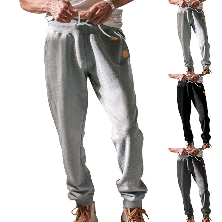 Men's comfortable joggers with adjustable drawstring and practical side pockets Lisslune