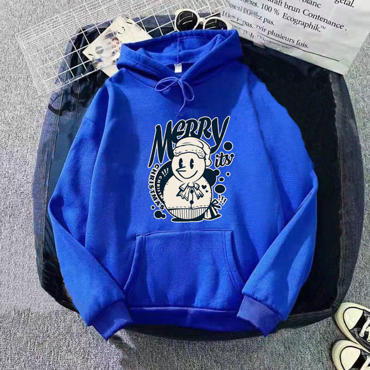Women's hoodie with cheerful Christmas motif Lisslune