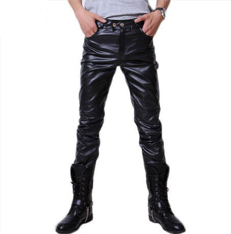 Men's Metallic Look Jeans Lisslune