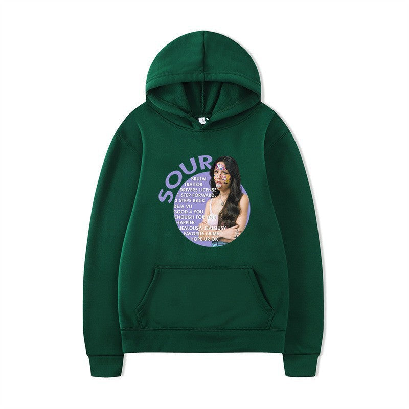 Women’s hoodie with creative graphic design and comfortable kangaroo pocket Lisslune