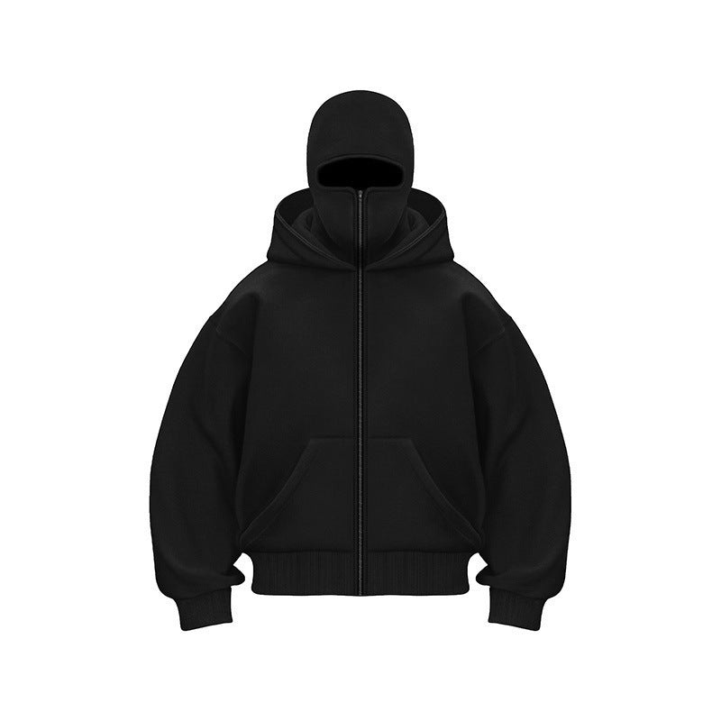 Women's hoodie with innovative design and practical zipper Lisslune