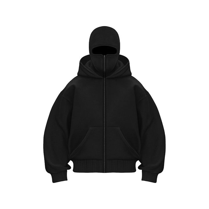 Women's hoodie with innovative design and practical zipper Lisslune