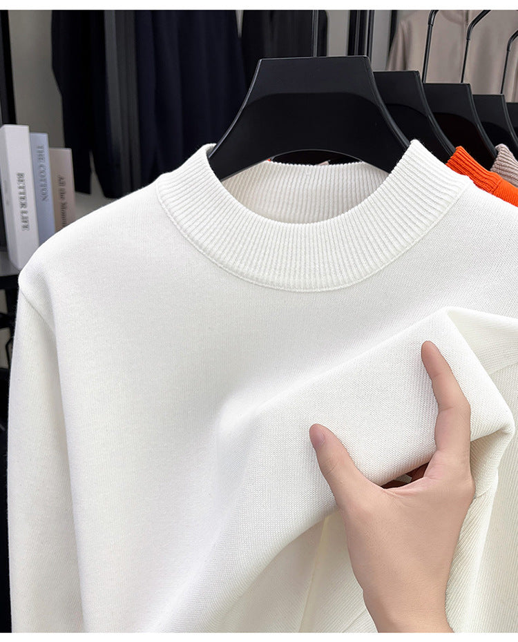 Men's Elegant Crew Neck Sweater made of high-grade cotton Lisslune