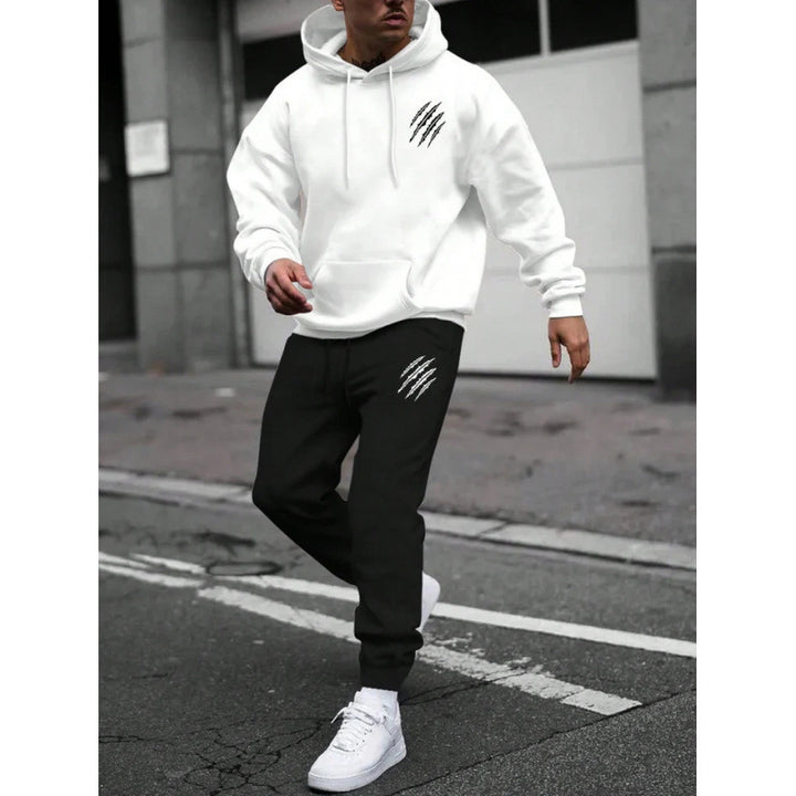 Men's tracksuit with modern graphic design and practical pockets Lisslune