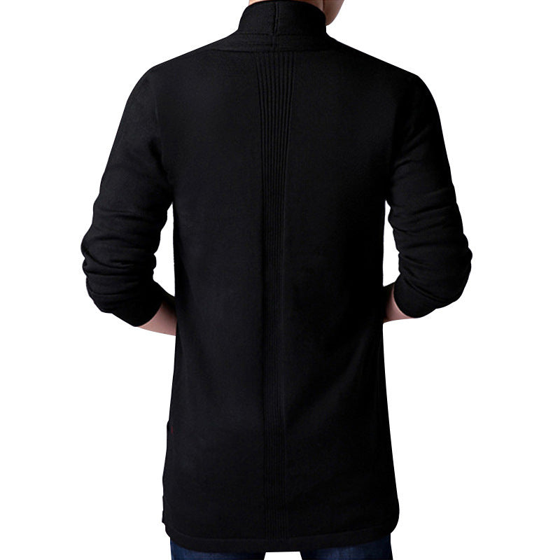 Men's cardigan with open cut and practical pockets Lisslune