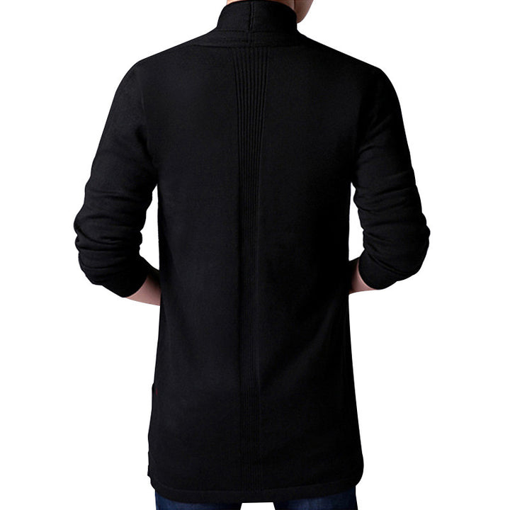 Men's cardigan with open cut and practical pockets Lisslune