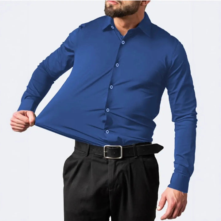 Men's fitted long sleeve shirt Lisslune