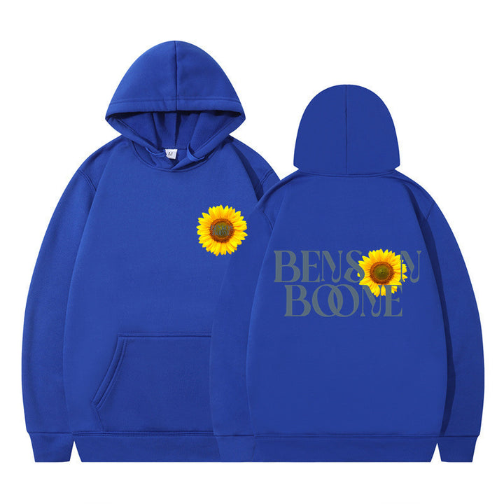 Women's hoodie with unique sunflower design and comfortable fit Lisslune