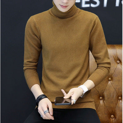 Men's Elegant Turtleneck Sweater made of fine knit Lisslune