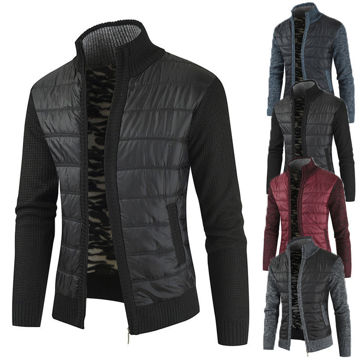 Men's functional jacket with modern stand-up collar and innovative materials Lisslune