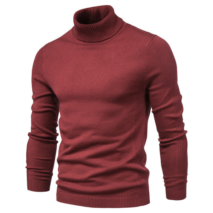 Men's elegant turtleneck sweater made of fine knit Lisslune