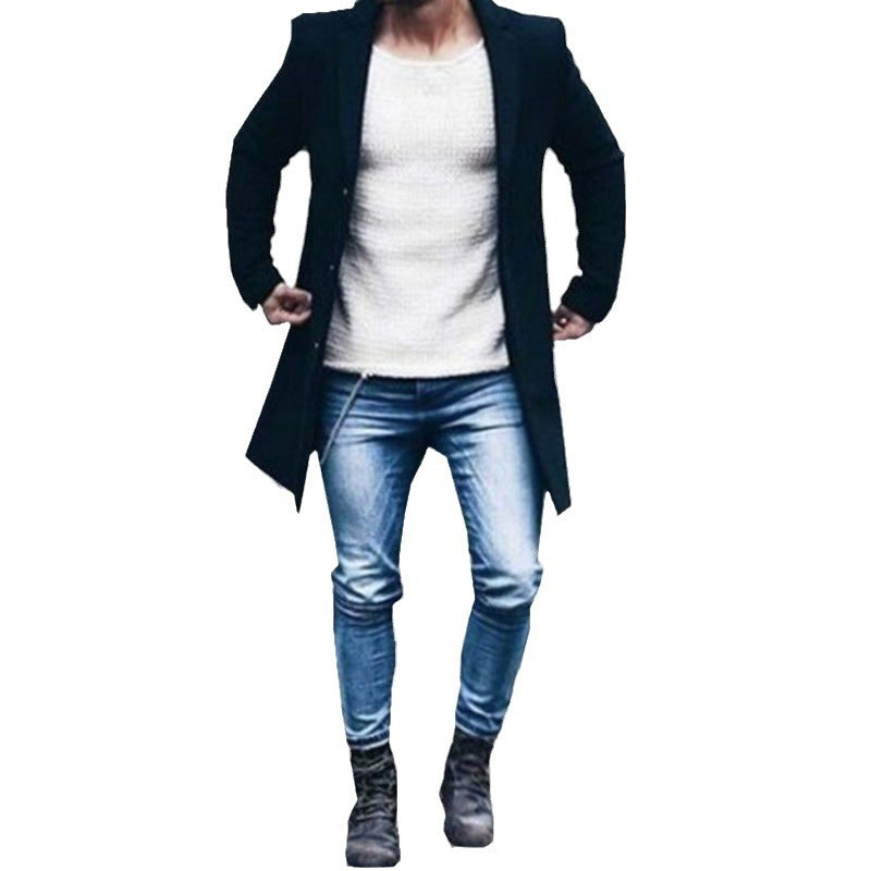 Men's elegant coat with high-quality details Lisslune