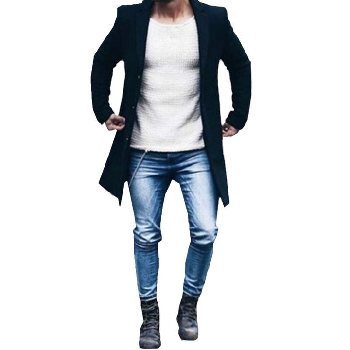 Men's elegant coat with high-quality details Lisslune