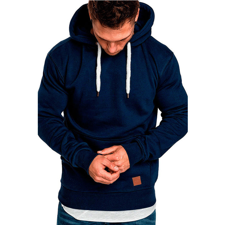 Men's hooded sweater with a fashionable cut and casual lining Lisslune