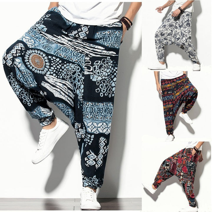 Unisex Patterned Leisure Pants Lisslune