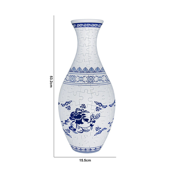 Lisslune | Noble 3D Puzzle Vase - Usable for real flowers