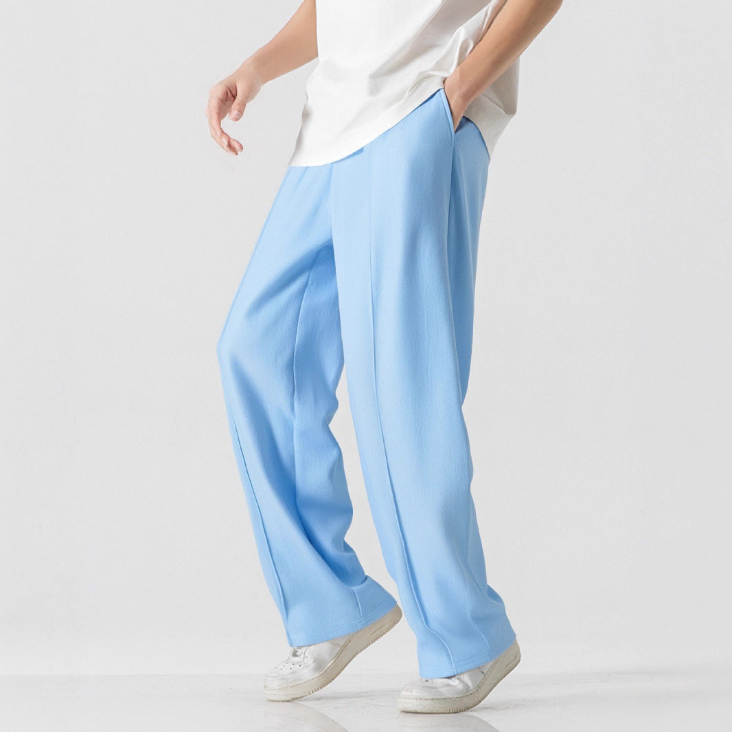 Men's Elegant, Loose Leisure Pants made of Breathable Fabric Lisslune