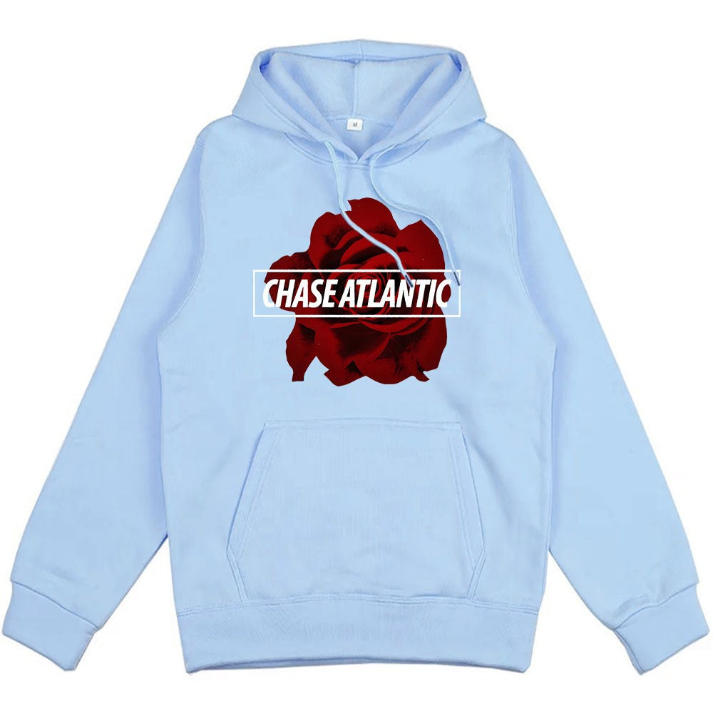 Women's hoodie with romantic rose design Lisslune