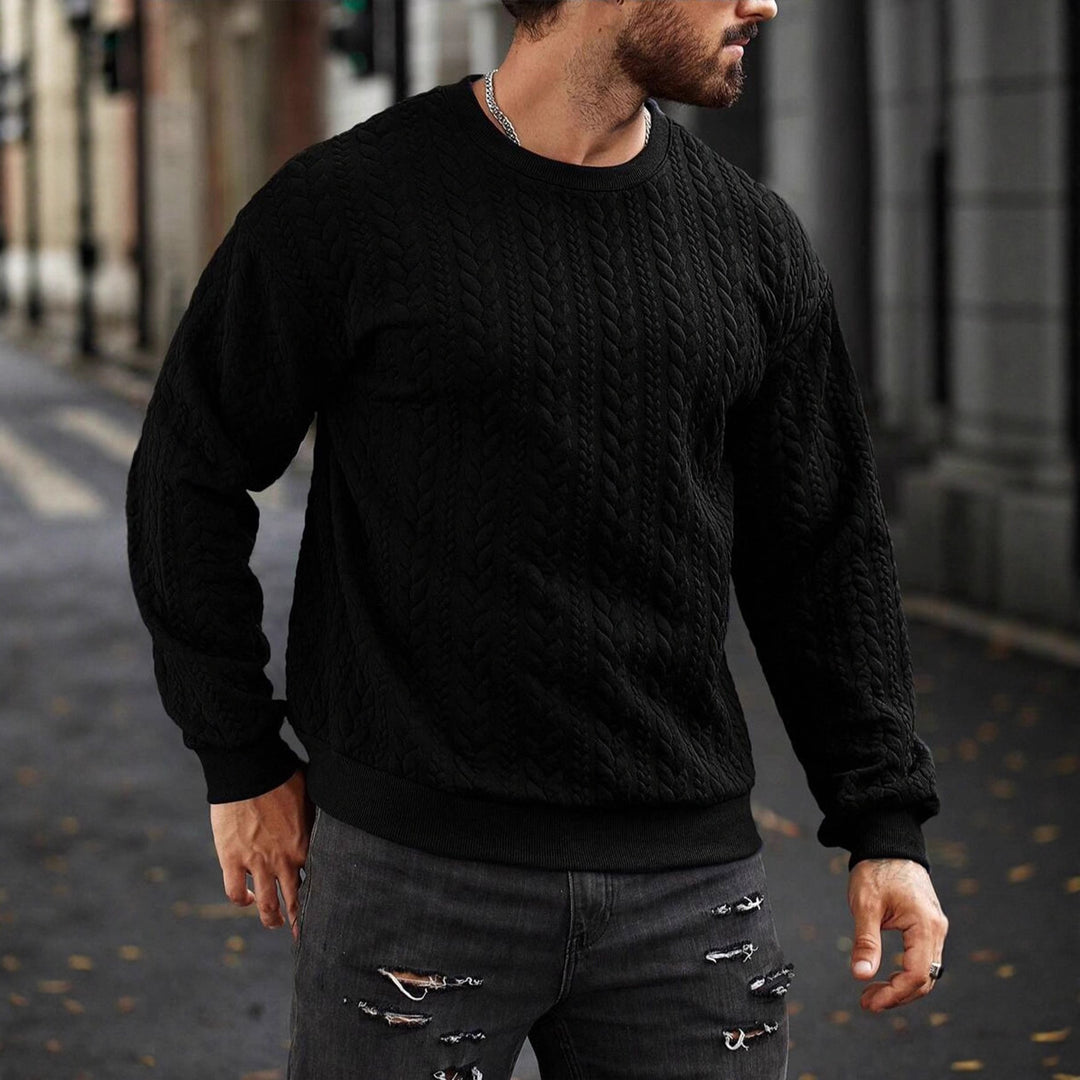 Men's Chunky Knit Sweater Lisslune