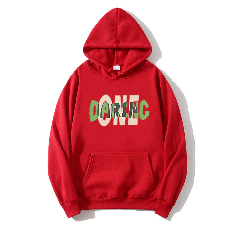 Women’s hoodie with large printed lettering Lisslune