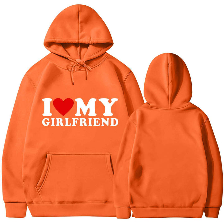 Women's casual hoodie with heart graphic Lisslune