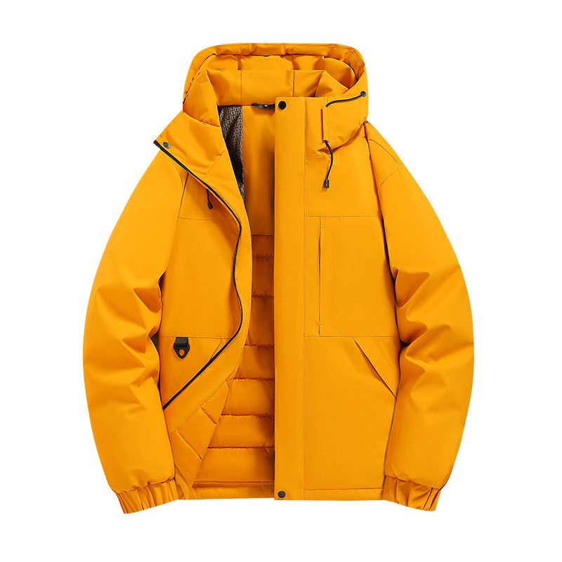 Men's Functional Winter Jacket with Removable Hood Lisslune