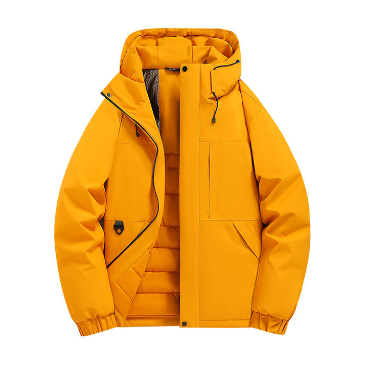 Men's Functional Winter Jacket with Removable Hood Lisslune