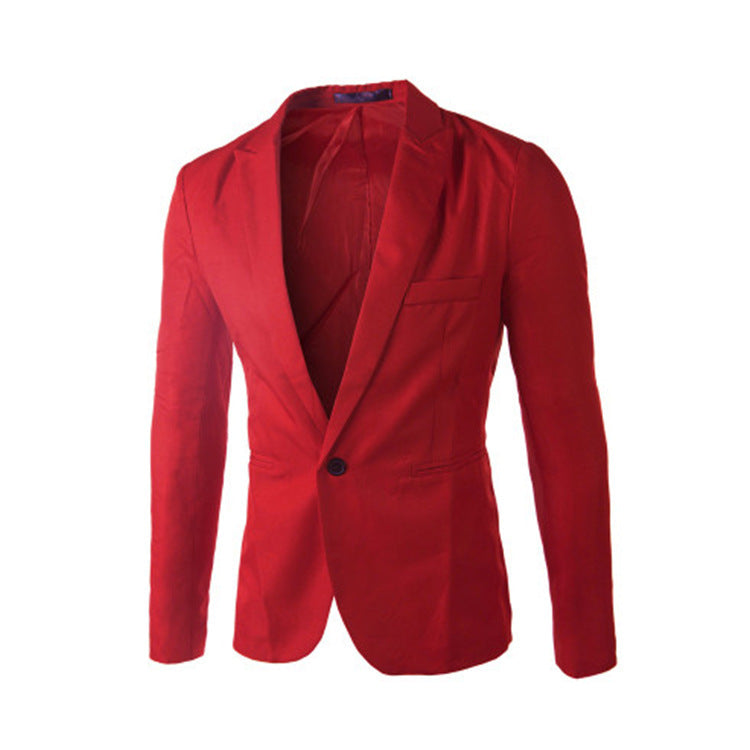 Men's Elegant Blazer with Modern Cut and Fine Details Lisslune