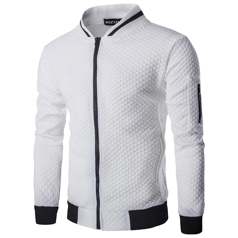Men's Fashion Padded Jacket with High Collar Lisslune