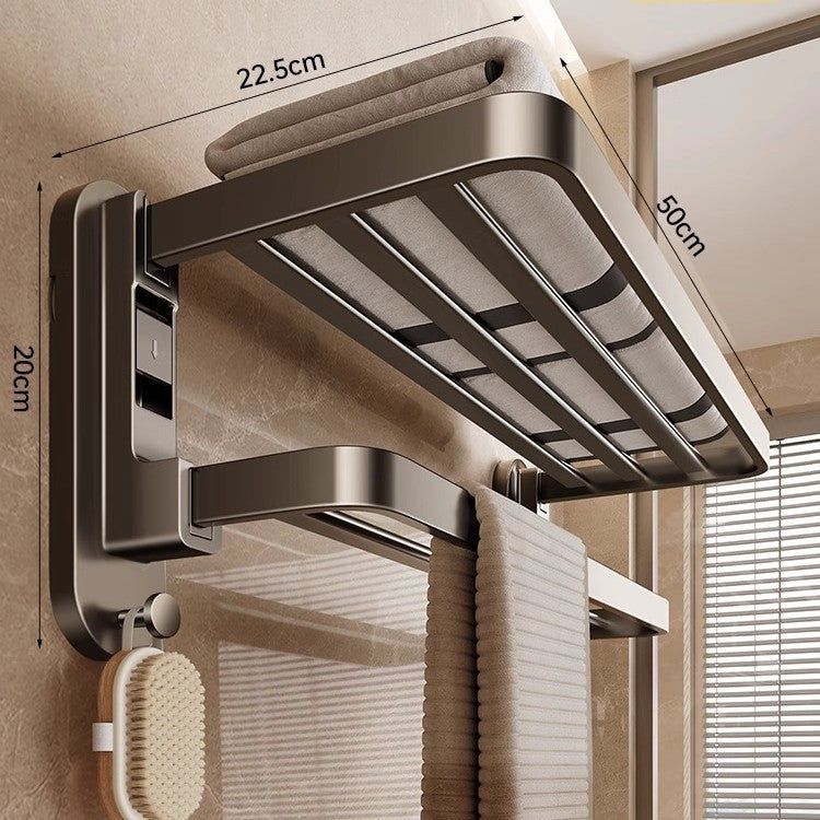 Lisslune | Folding Suction Cup Towel Holder