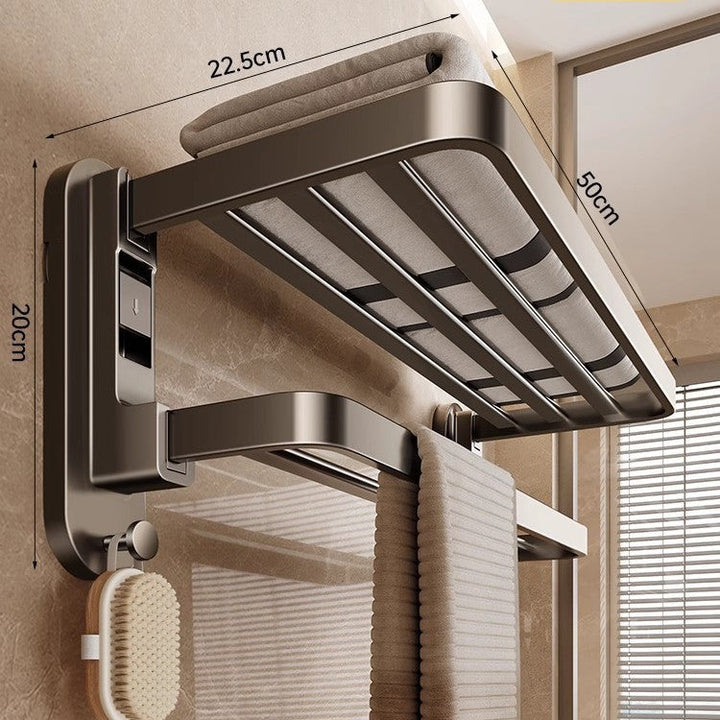 Lisslune | Folding Suction Cup Towel Holder