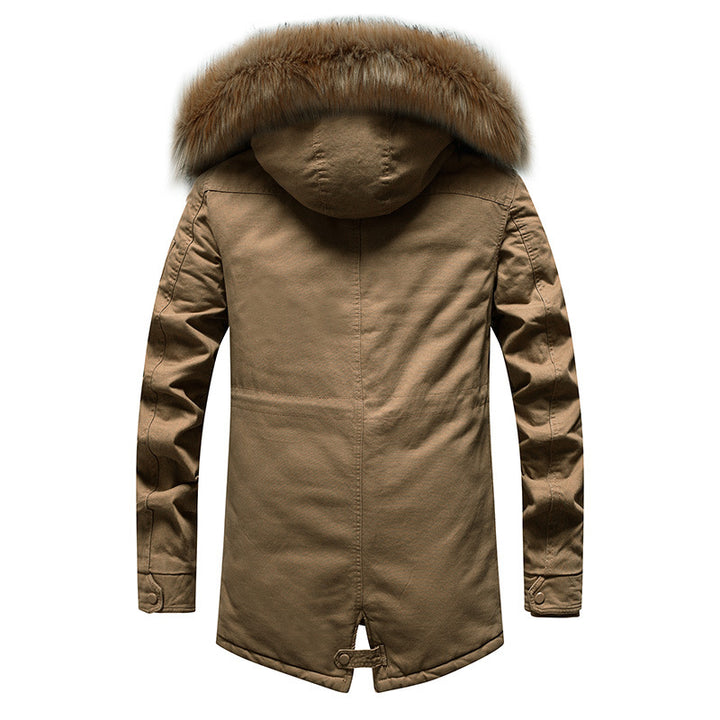 Men's transitional jacket with insulating inner lining and removable hood Lisslune