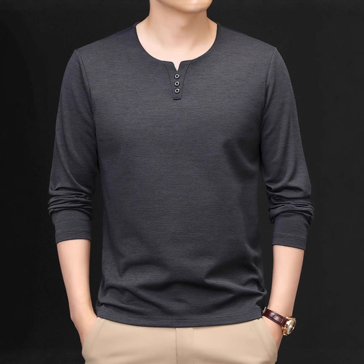 Men's Long Sleeve Shirt Lisslune