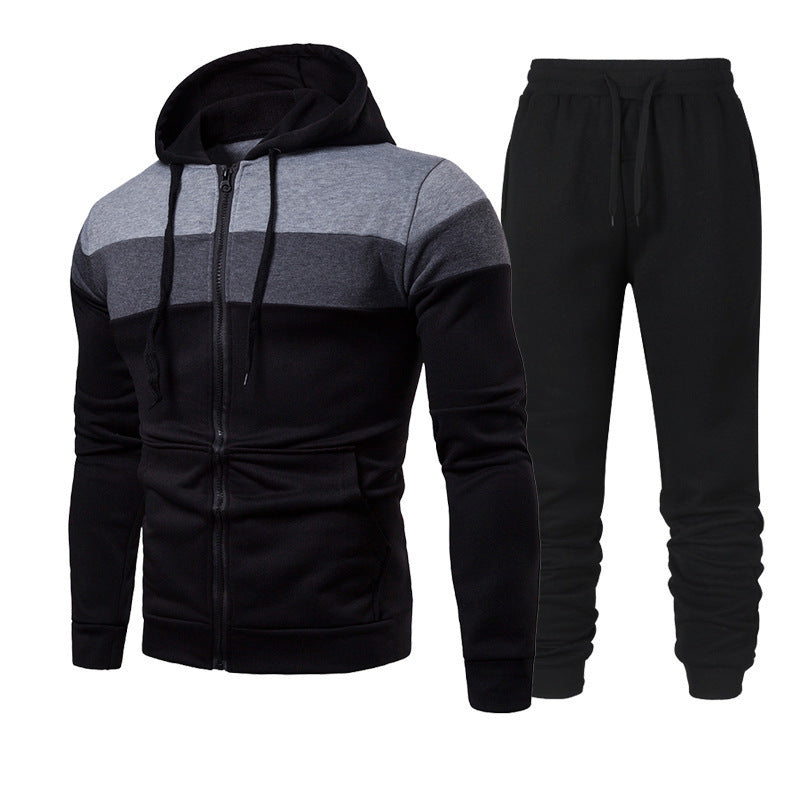 Men's sportswear set with hood and comfortable jogging pants Lisslune