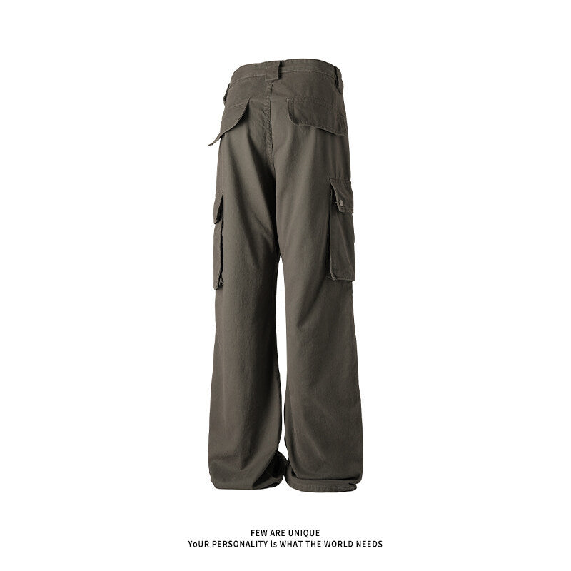 Men's cargo pants with side pockets and comfortable fit Lisslune