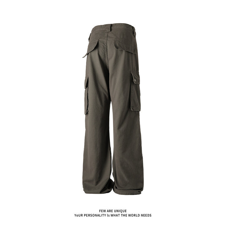 Men's cargo pants with side pockets and comfortable fit Lisslune
