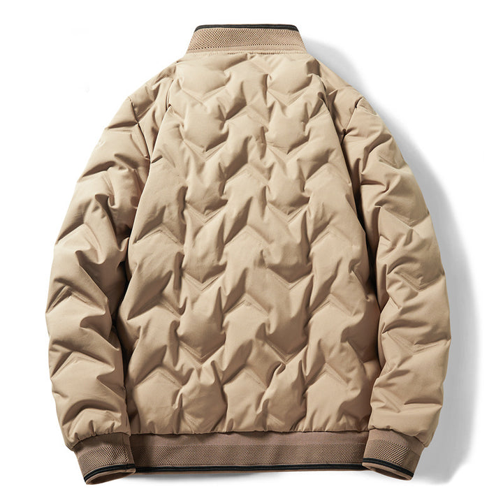 Men's quilted winter jacket with insulating inner lining Lisslune