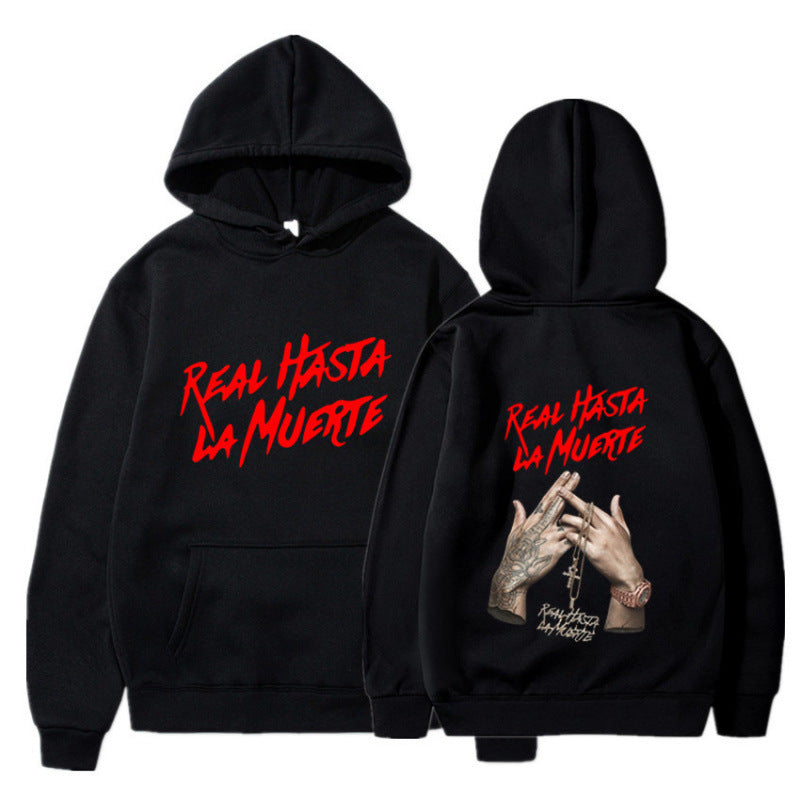 Women's hoodie with eye-catching lettering in urban style Lisslune