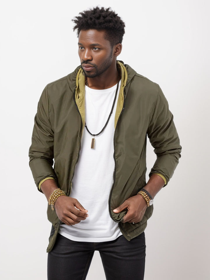 Men's lightweight transitional jacket with practical pockets Lisslune