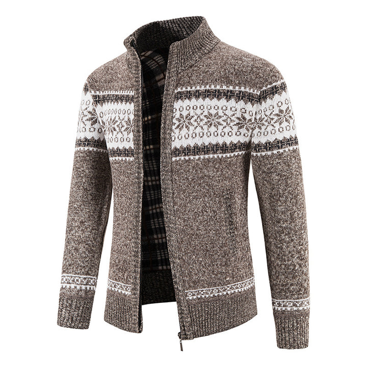 Men's cardigan with innovative design Lisslune
