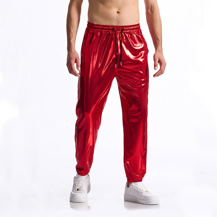 Men's shiny leisure jacket Lisslune